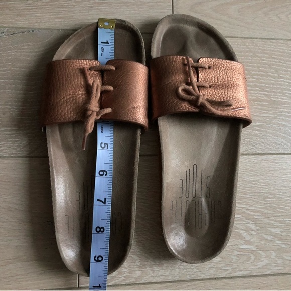 Charlotte Stone Barton Sandal in Rose Gold Size 7 - Picture 3 of 8